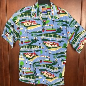 🛍 4/$20 DemCrazy San Diego Summer Shirt L